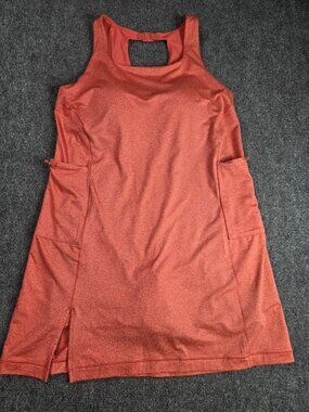 Alaskan Hardgear Womens Coral Dress With Built-In Bra Size 12 Moisture-Wicking P
